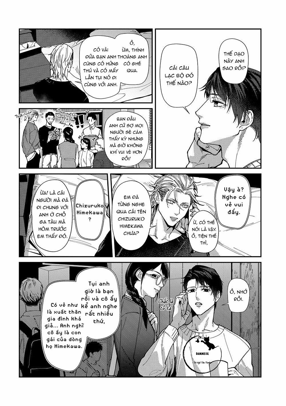 Hoàn cảnh nhà shima chan 9 ngang raw trang 13
