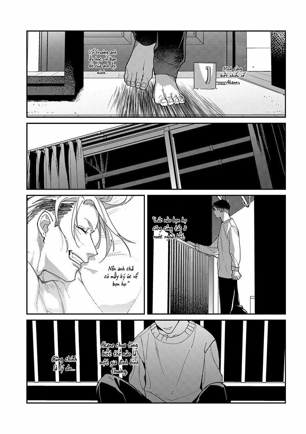 Hoàn cảnh nhà shima chan 9 ngang raw trang 16