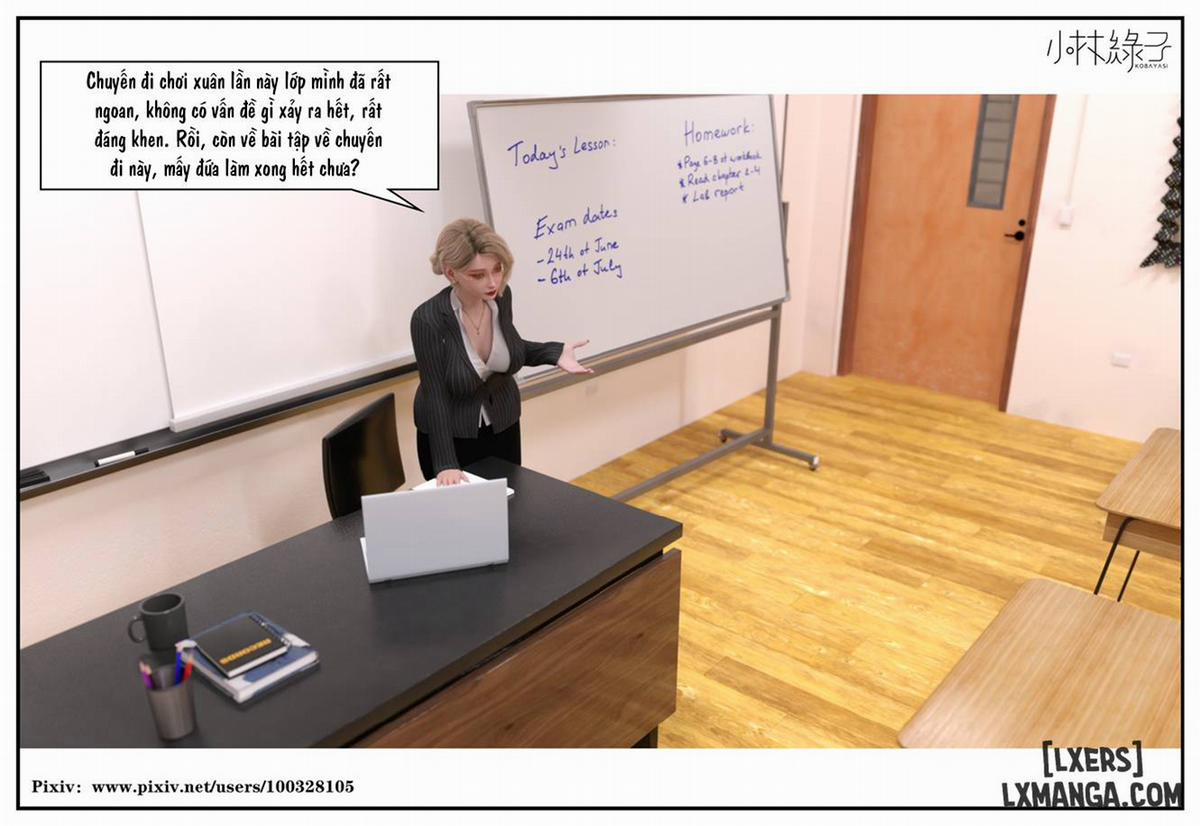 Hoán đổi cô trò 4.1 trang 42