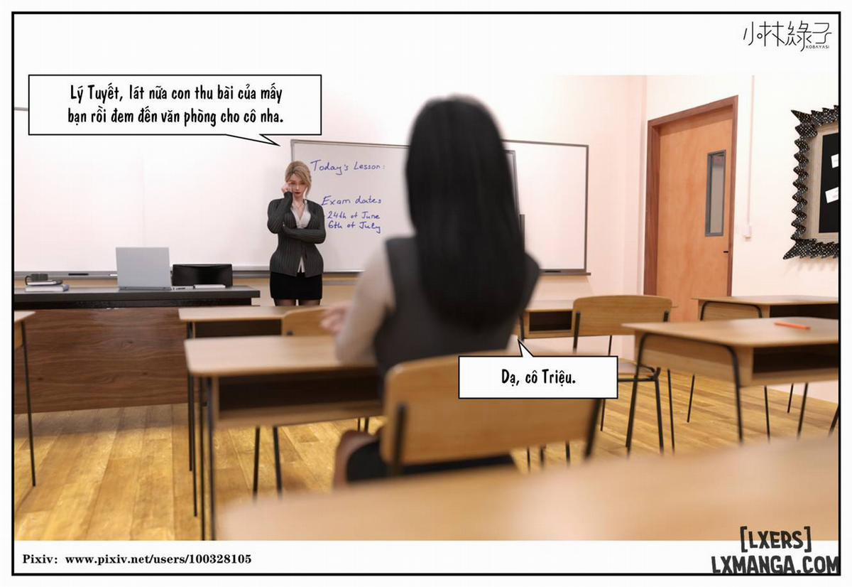 Hoán đổi cô trò 4.1 trang 43