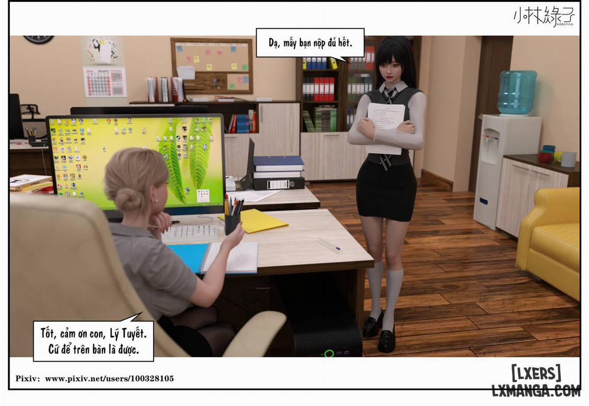 Hoán đổi cô trò 4.1 trang 58