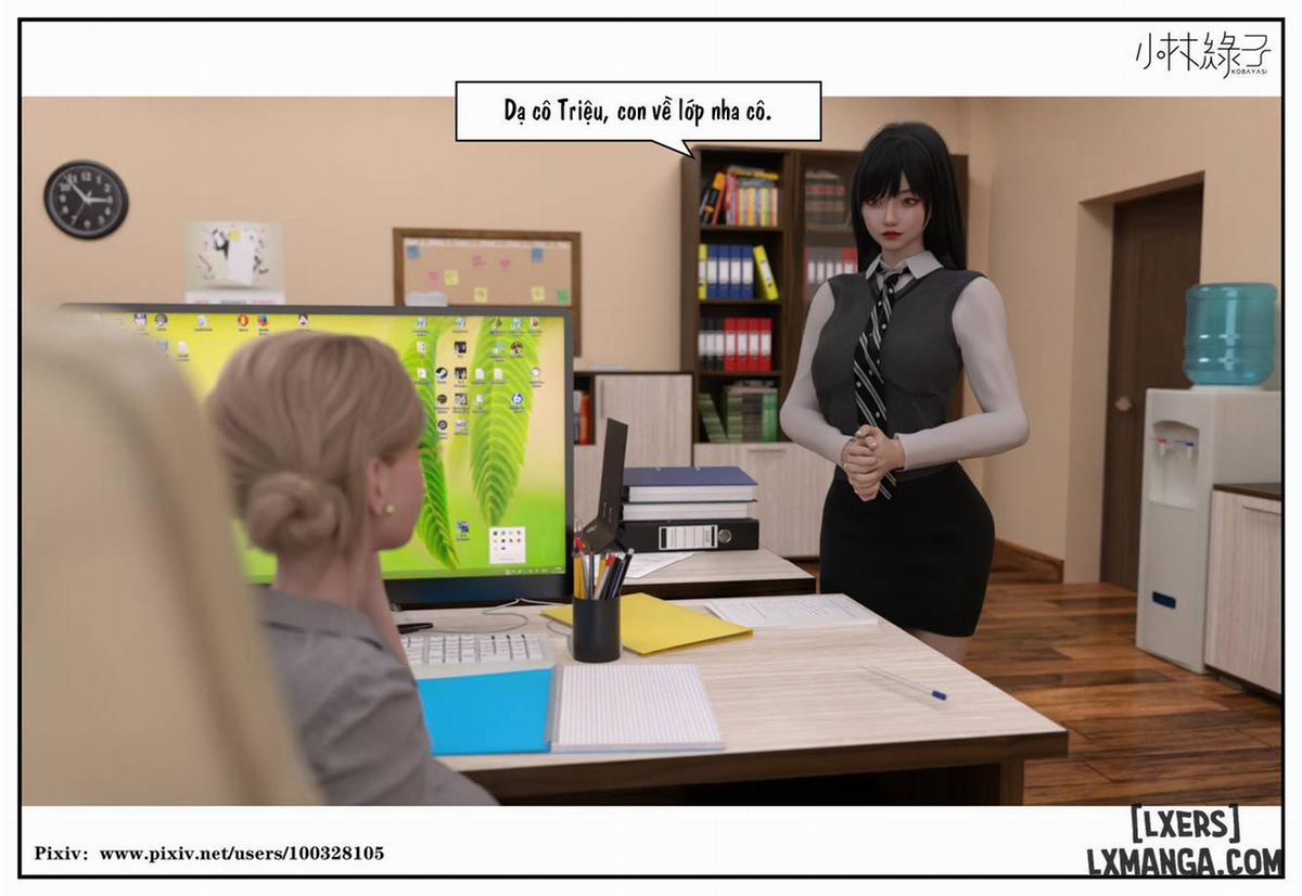 Hoán đổi cô trò 4.1 trang 62