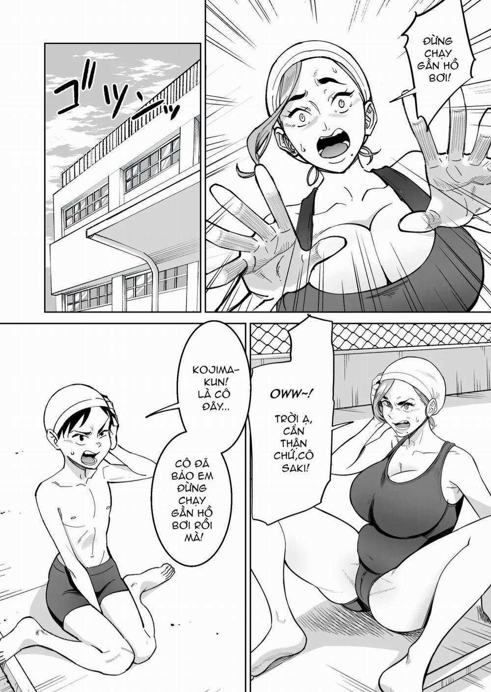 Hoán đổi với giáo viên tại bể bơi. 1 trang 2