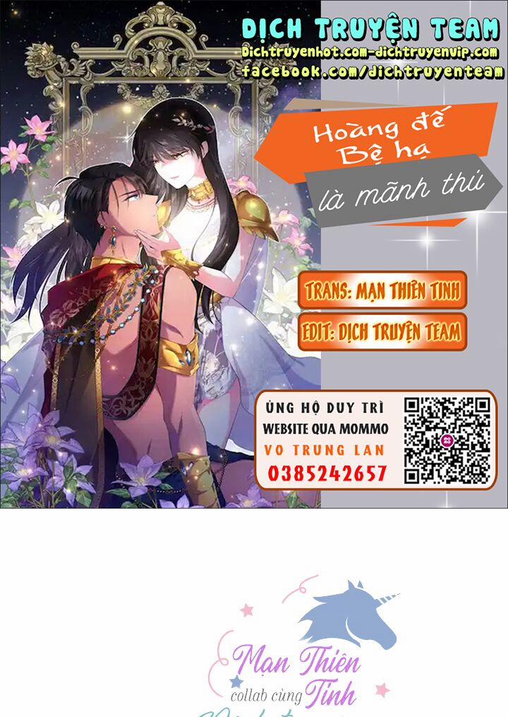 Hoàng Đế Bệ Hạ Là Mãnh Thú 38 trang 0