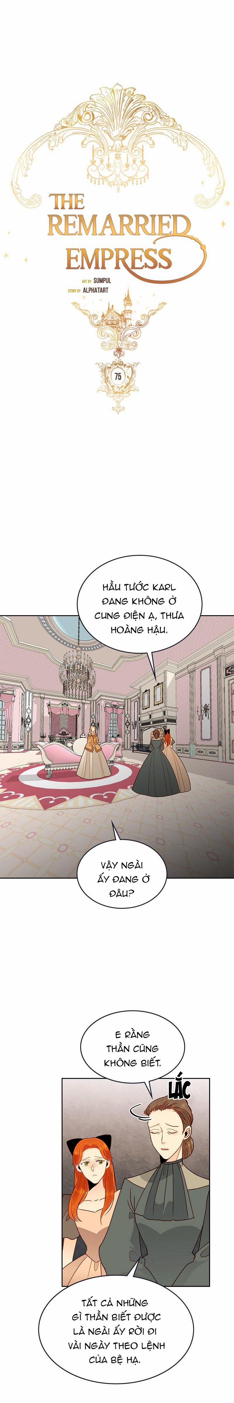 Hoàng Hậu Muốn Tái Hôn 75 trang 3