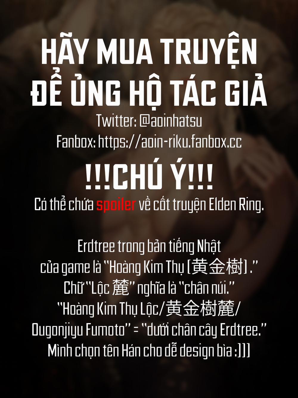 Hoàng Kim Thụ Lộc ~Dưới chân Erdtree~ Bú fame nhẫn cỏ trang 1