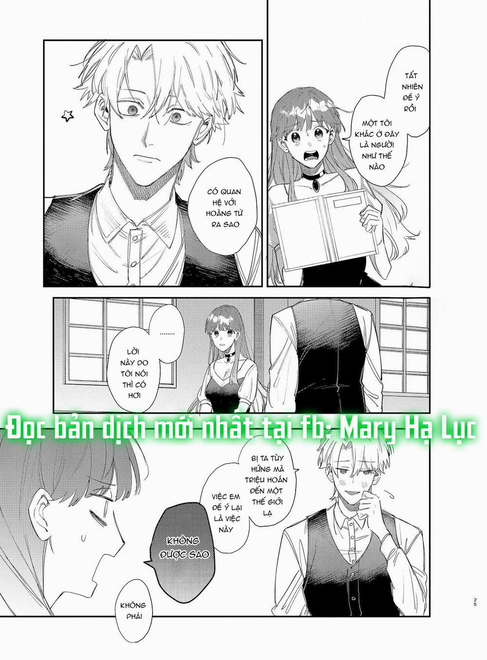 Hoàng Tử Yandere Xin Hãy Tránh Xa Một Nô Bộc Cuồng Công Việc Như Tôi 2.1 trang 24