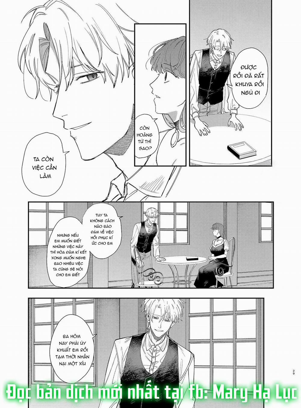 Hoàng Tử Yandere Xin Hãy Tránh Xa Một Nô Bộc Cuồng Công Việc Như Tôi 2.1 trang 28