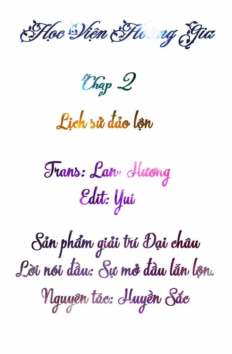 Học Viện Hoàng Gia 2 trang 1