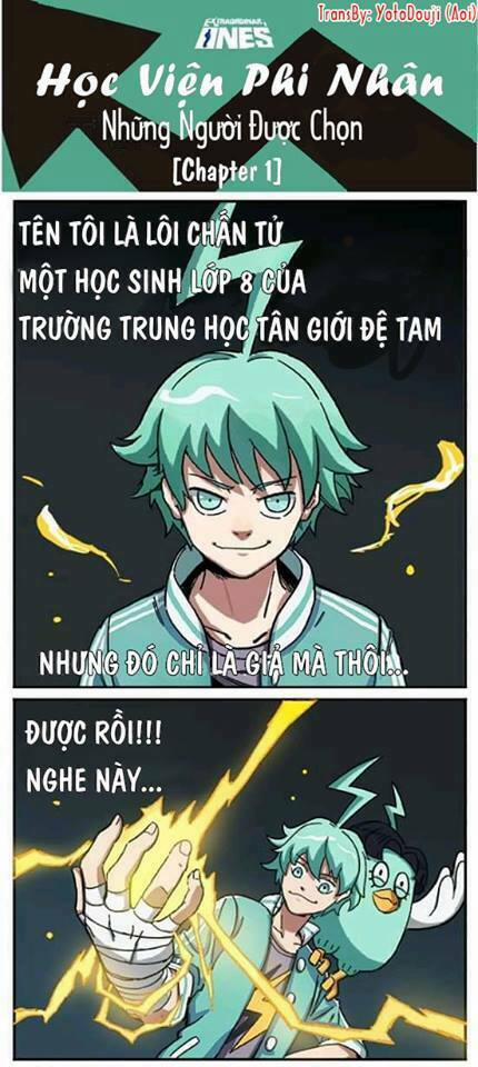 Học Viện Phi Nhân 1 trang 0
