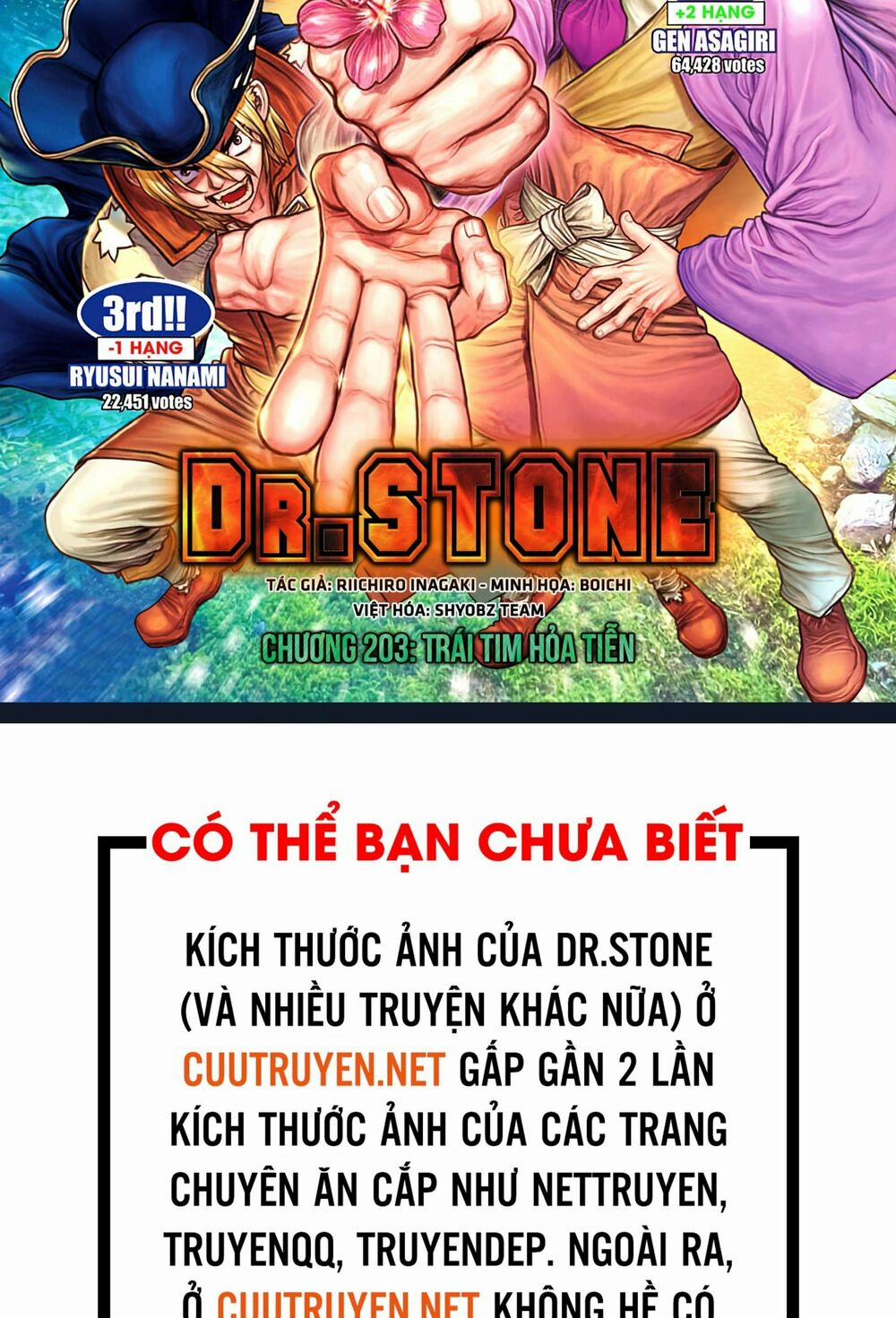 Hồi Sinh Thế Giới 203 trang 1