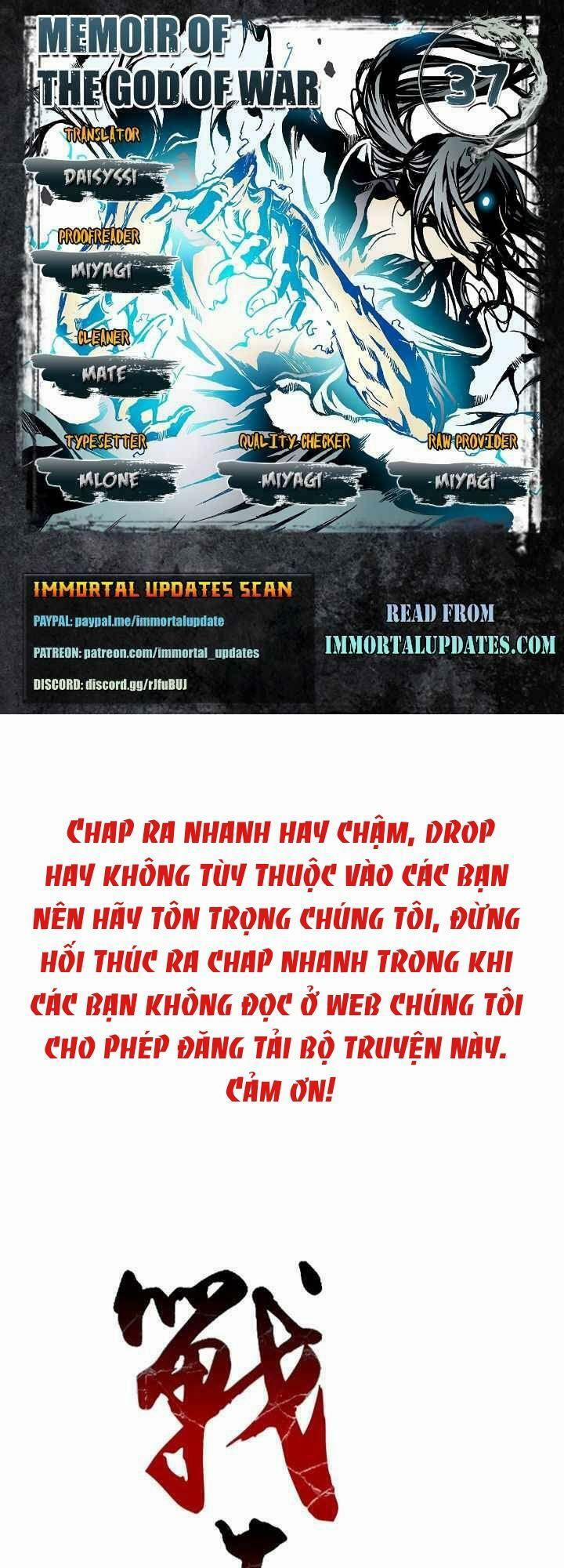 Hồi Ức Của Chiến Thần 37 trang 0