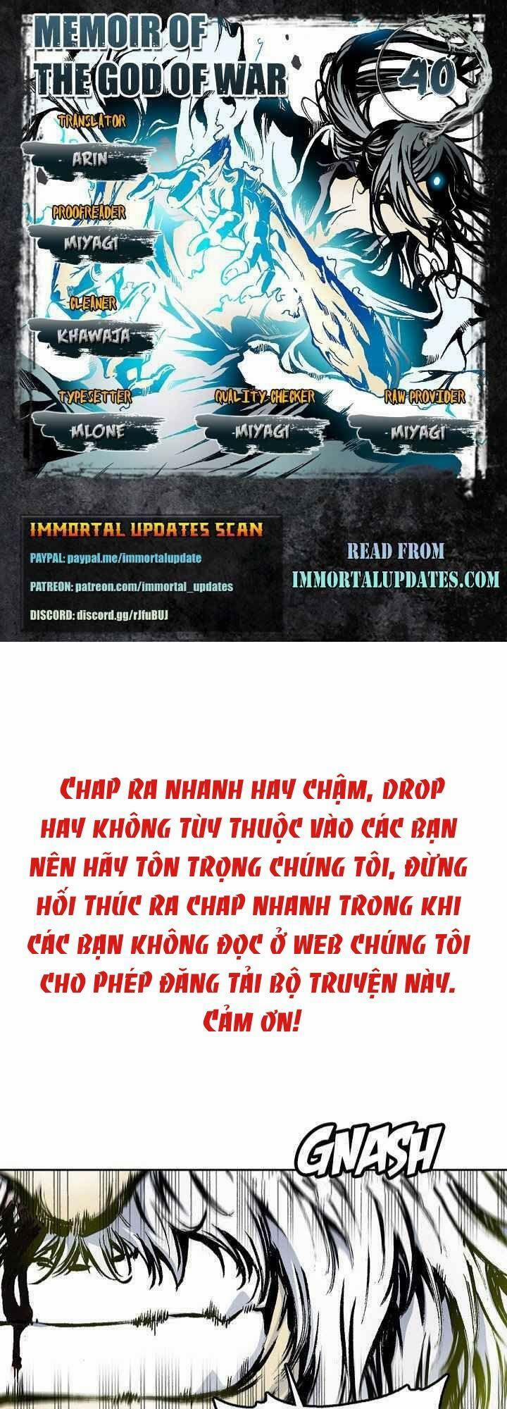 Hồi Ức Của Chiến Thần 40 trang 0