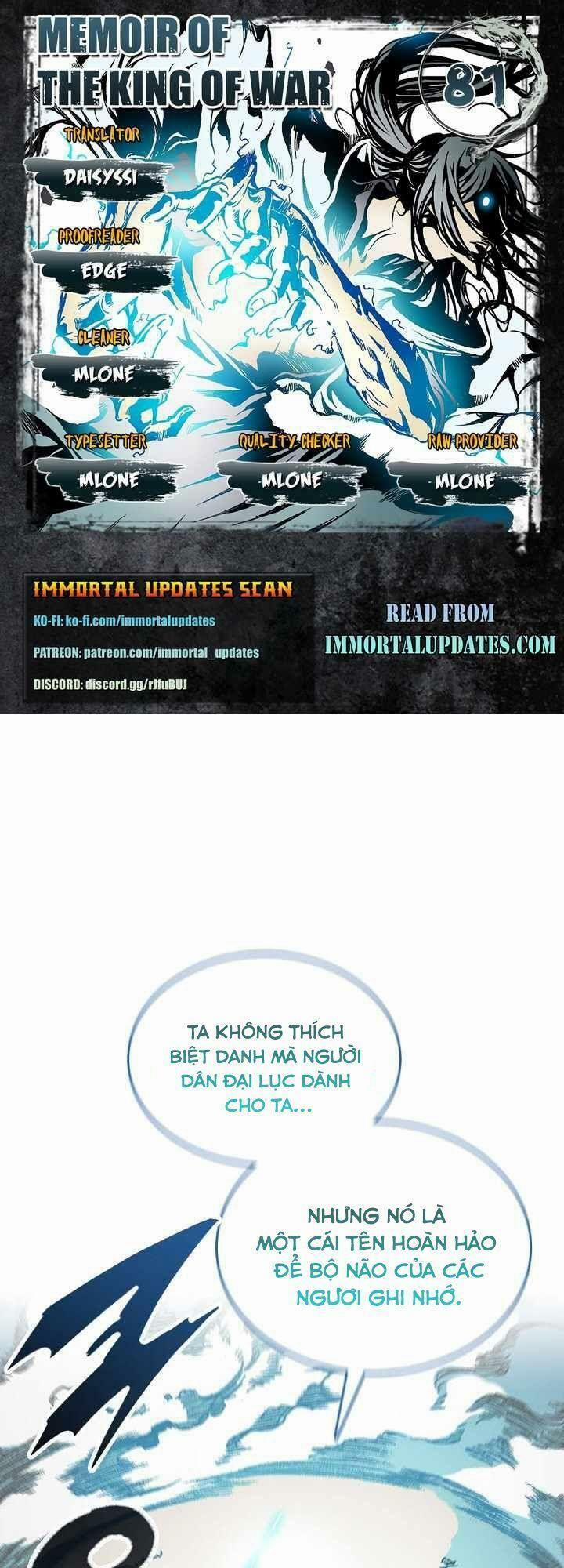 Hồi Ức Của Chiến Thần 81 trang 0