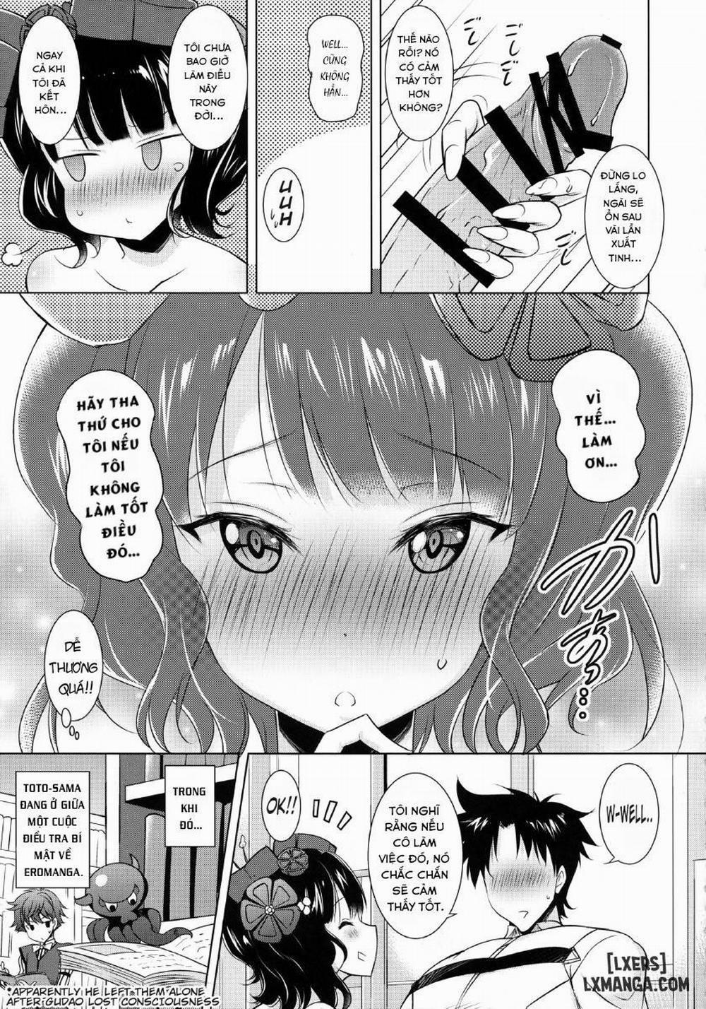 Hokusai-Chan Ga Okuchi De Teinei Ni Oneshot trang 3