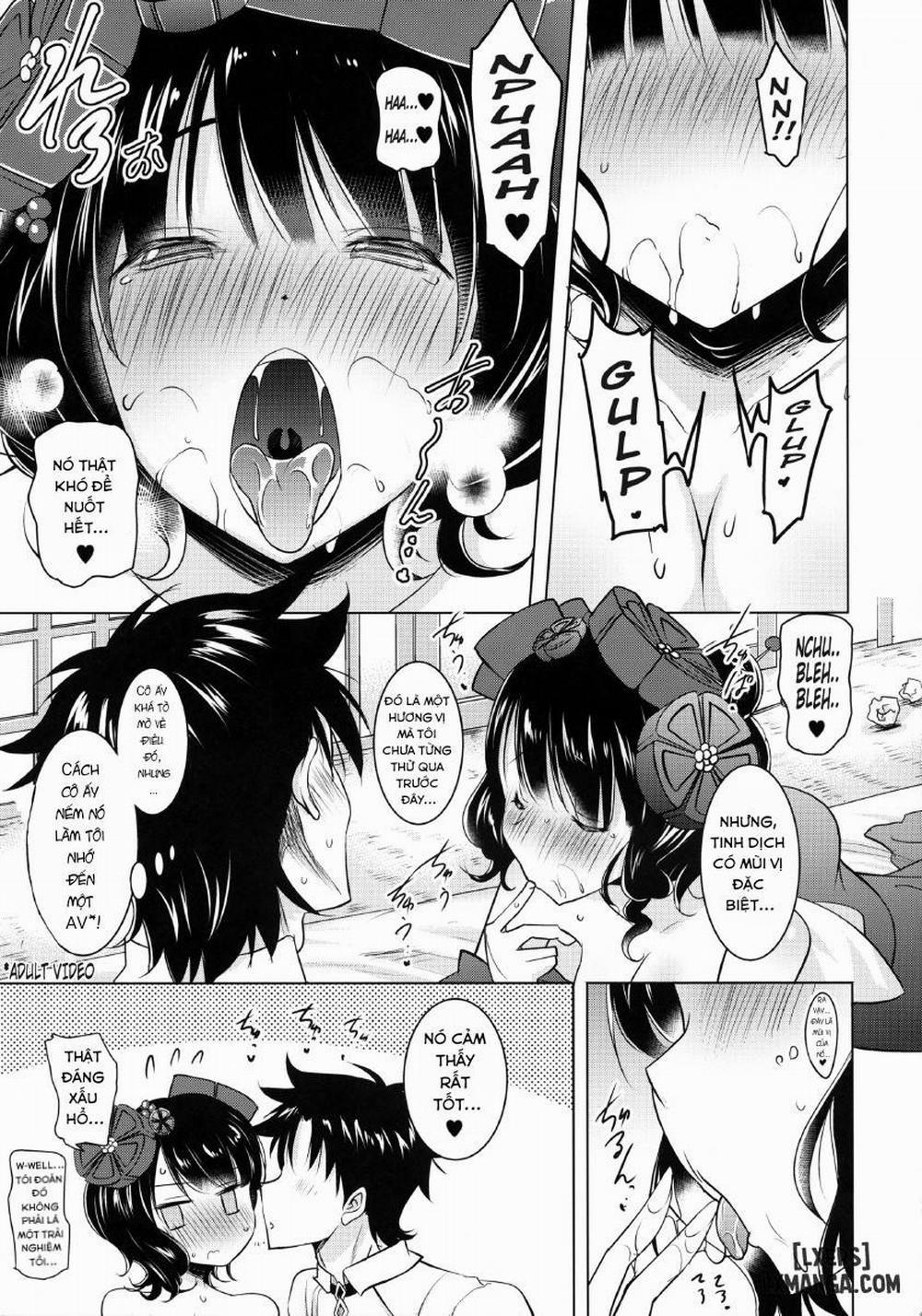 Hokusai-Chan Ga Okuchi De Teinei Ni Oneshot trang 9