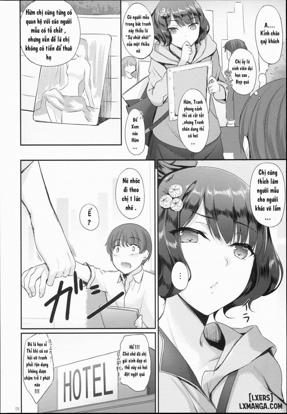 Hokusai-chan no Fudeoroshi Oneshot trang 3