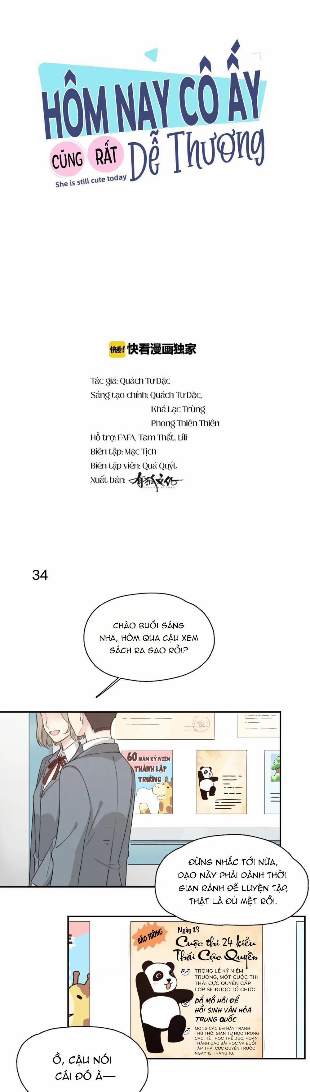 Hôm nay cô ấy cũng rất dễ thương 11 trang 0