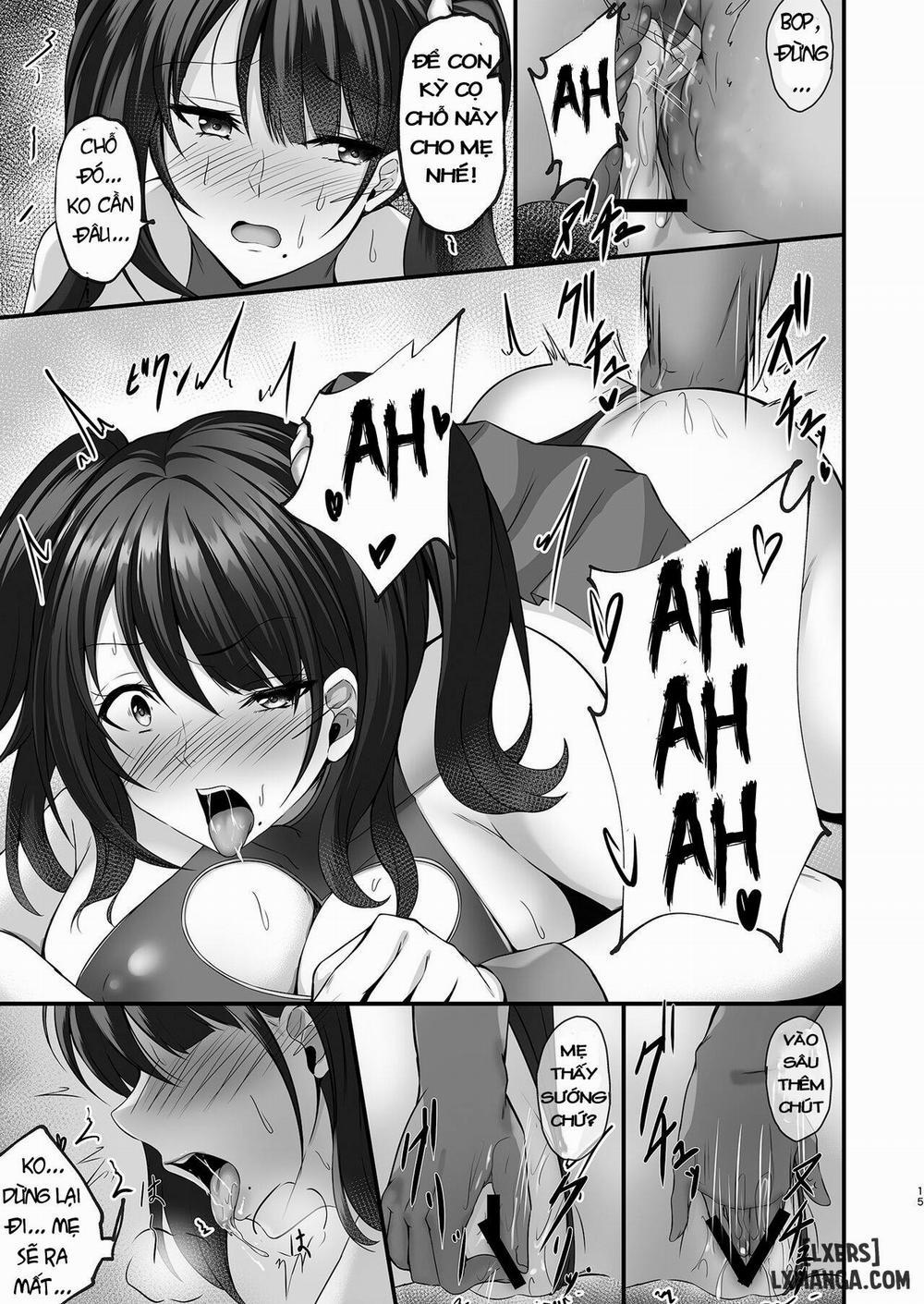 Homestay Saki no Mama-san ga Boku no Dekamara de Ikimakutta Hanashi Oneshot trang 14