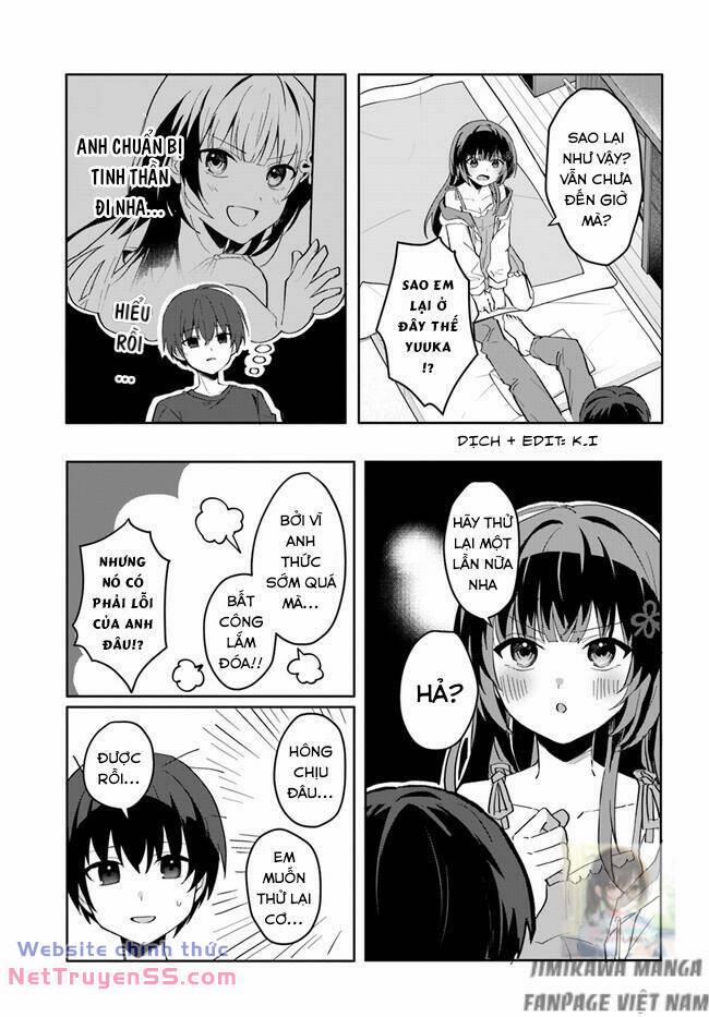 Hôn Thê Nhạt Nhẽo Của Tôi Chỉ Đáng Yêu Khi Ở Nhà 11.5 trang 3