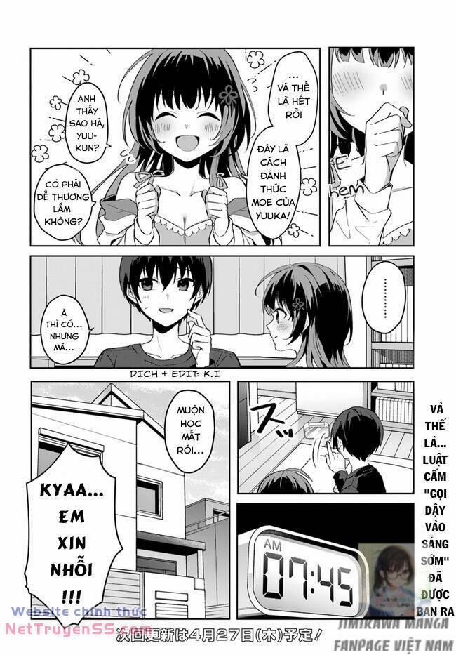 Hôn Thê Nhạt Nhẽo Của Tôi Chỉ Đáng Yêu Khi Ở Nhà 11.5 trang 8