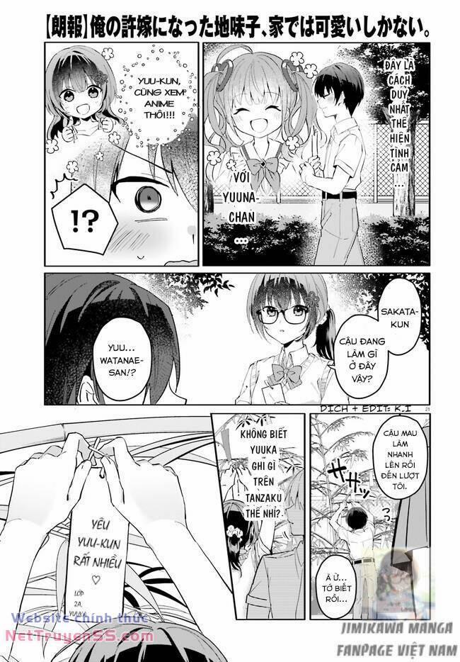 Hôn Thê Nhạt Nhẽo Của Tôi Chỉ Đáng Yêu Khi Ở Nhà 12 trang 22