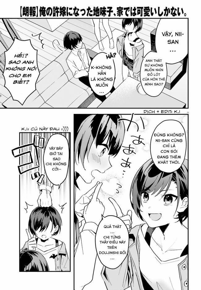 Hôn Thê Nhạt Nhẽo Của Tôi Chỉ Đáng Yêu Khi Ở Nhà 7 trang 11