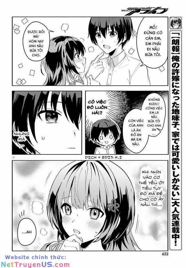 Hôn Thê Nhạt Nhẽo Của Tôi Chỉ Đáng Yêu Khi Ở Nhà 9 trang 10