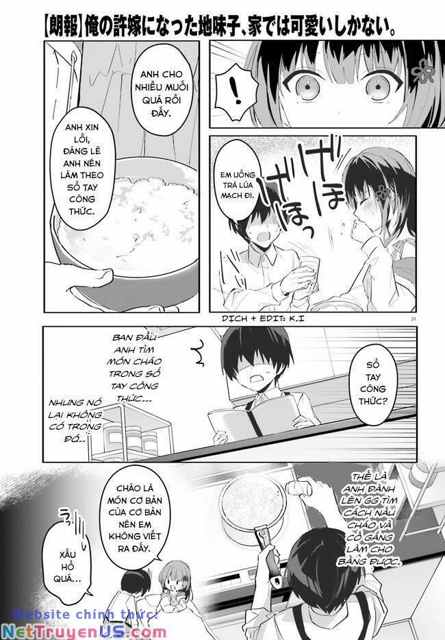 Hôn Thê Nhạt Nhẽo Của Tôi Chỉ Đáng Yêu Khi Ở Nhà 9 trang 21