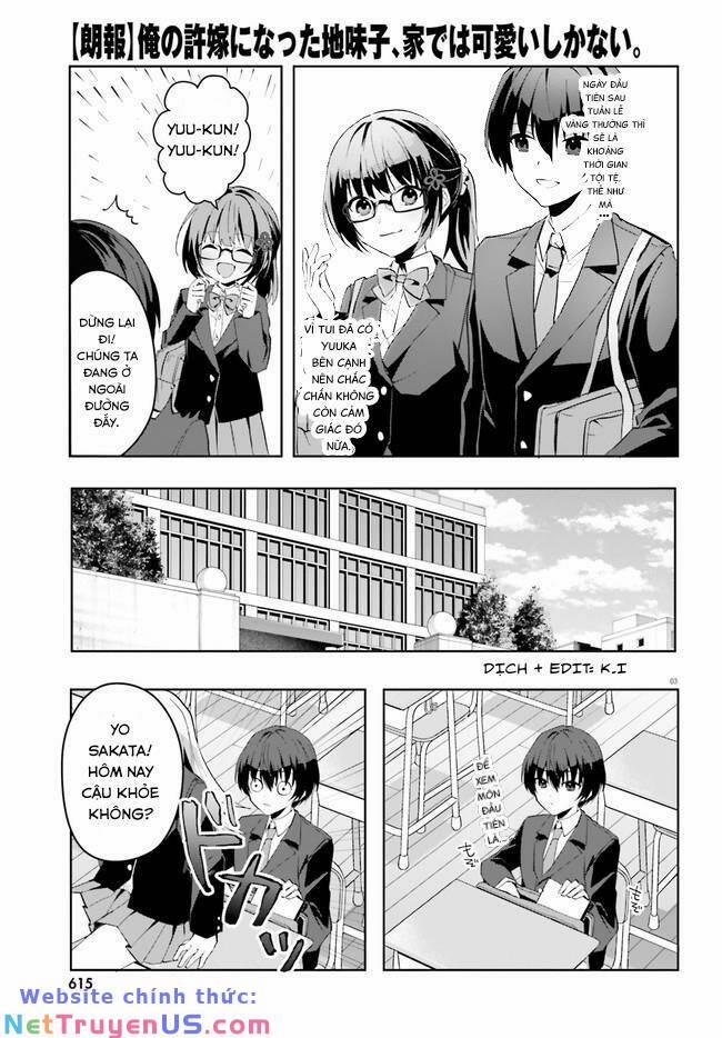 Hôn Thê Nhạt Nhẽo Của Tôi Chỉ Đáng Yêu Khi Ở Nhà 9 trang 3