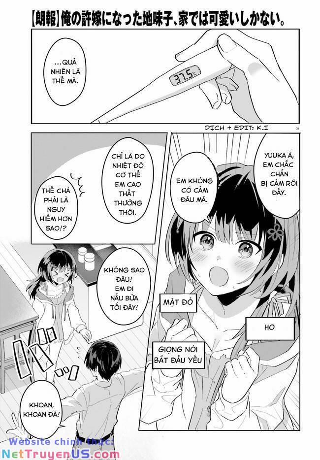Hôn Thê Nhạt Nhẽo Của Tôi Chỉ Đáng Yêu Khi Ở Nhà 9 trang 9