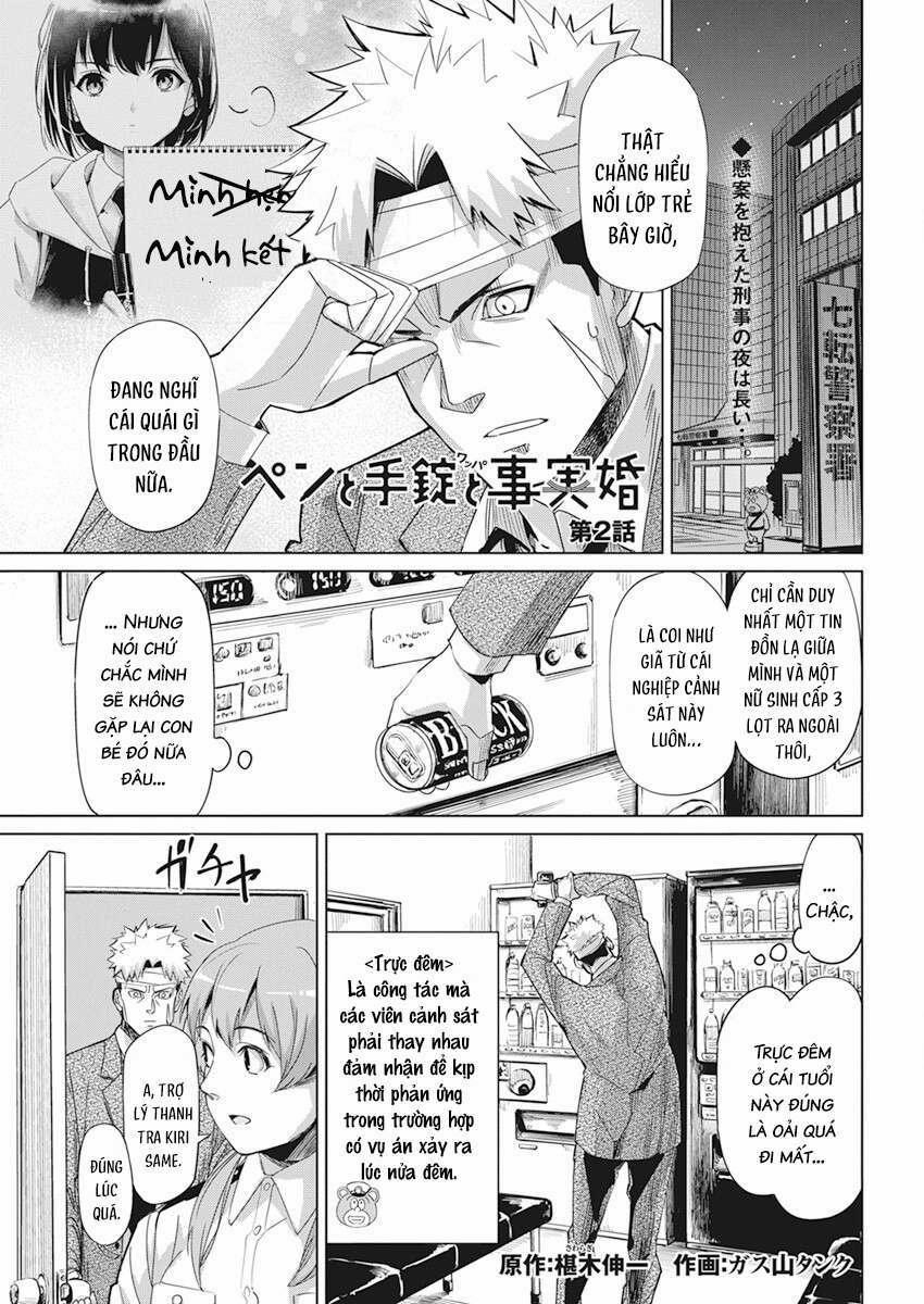 Hôn Thú Giữa Bút Và Còng Tay 2 trang 2