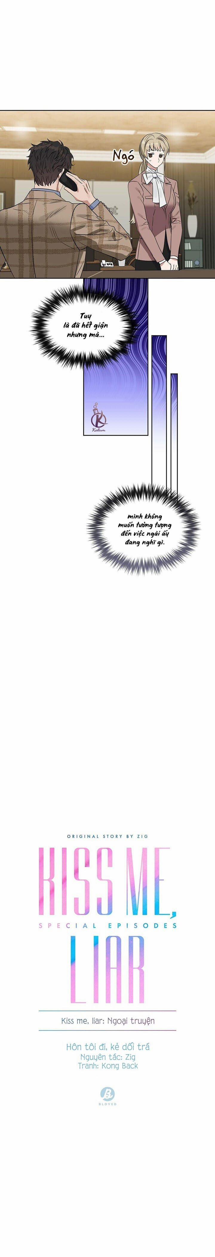 Hôn Tôi Đi, Đồ Dối Trá 0 Ngoại truyện 12 trang 8