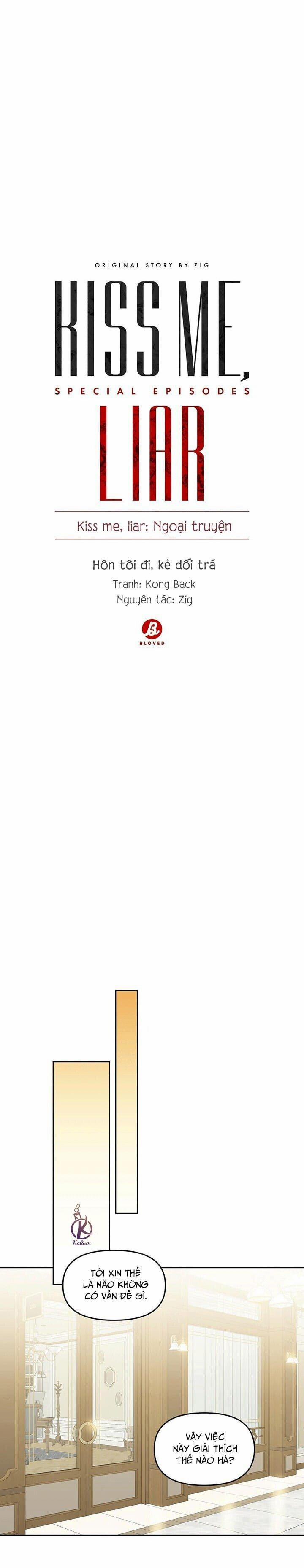 Hôn Tôi Đi, Đồ Dối Trá 0 Ngoại truyện 13 trang 8