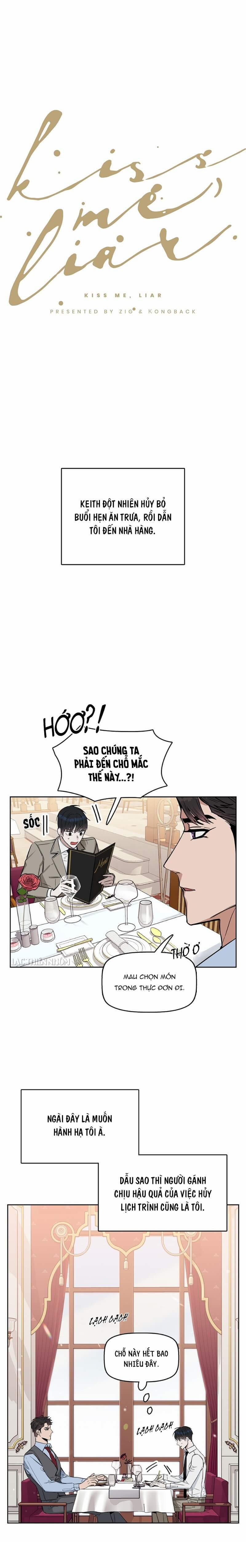 Hôn Tôi Đi, Đồ Dối Trá 14 trang 10