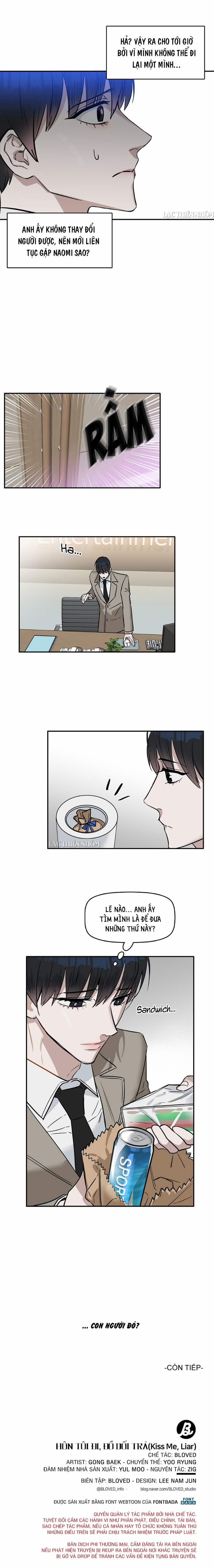 Hôn Tôi Đi, Đồ Dối Trá 15 trang 14