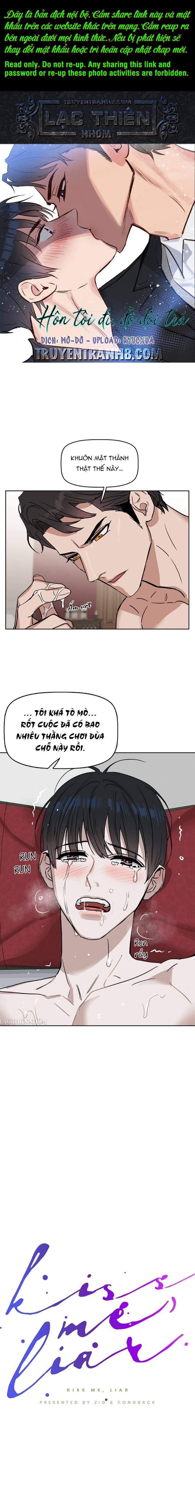 Hôn Tôi Đi, Đồ Dối Trá 18 trang 0