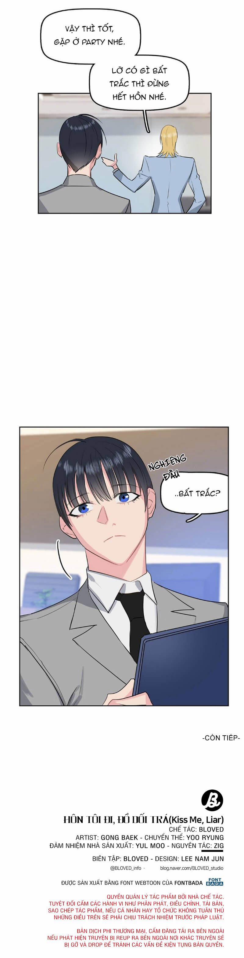 Hôn Tôi Đi, Đồ Dối Trá 2 trang 29