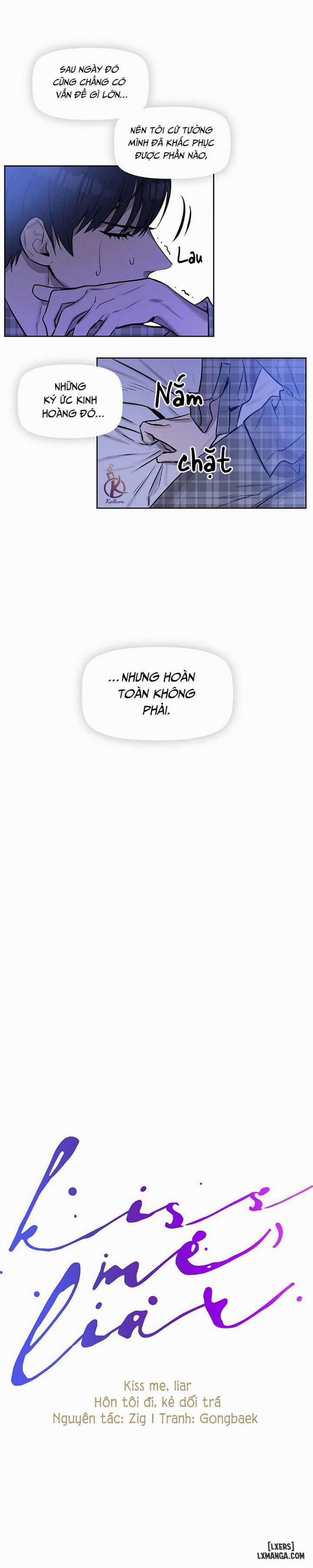 Hôn tôi đi, kẻ dối trá 7 trang 1