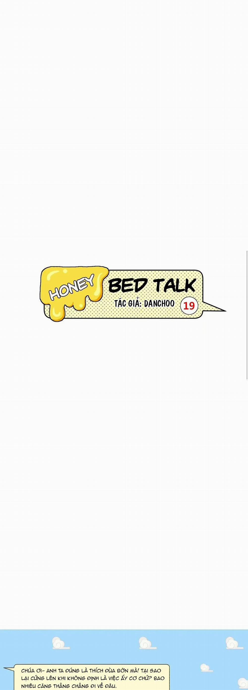 Honey Bed Talk 21 trang 4