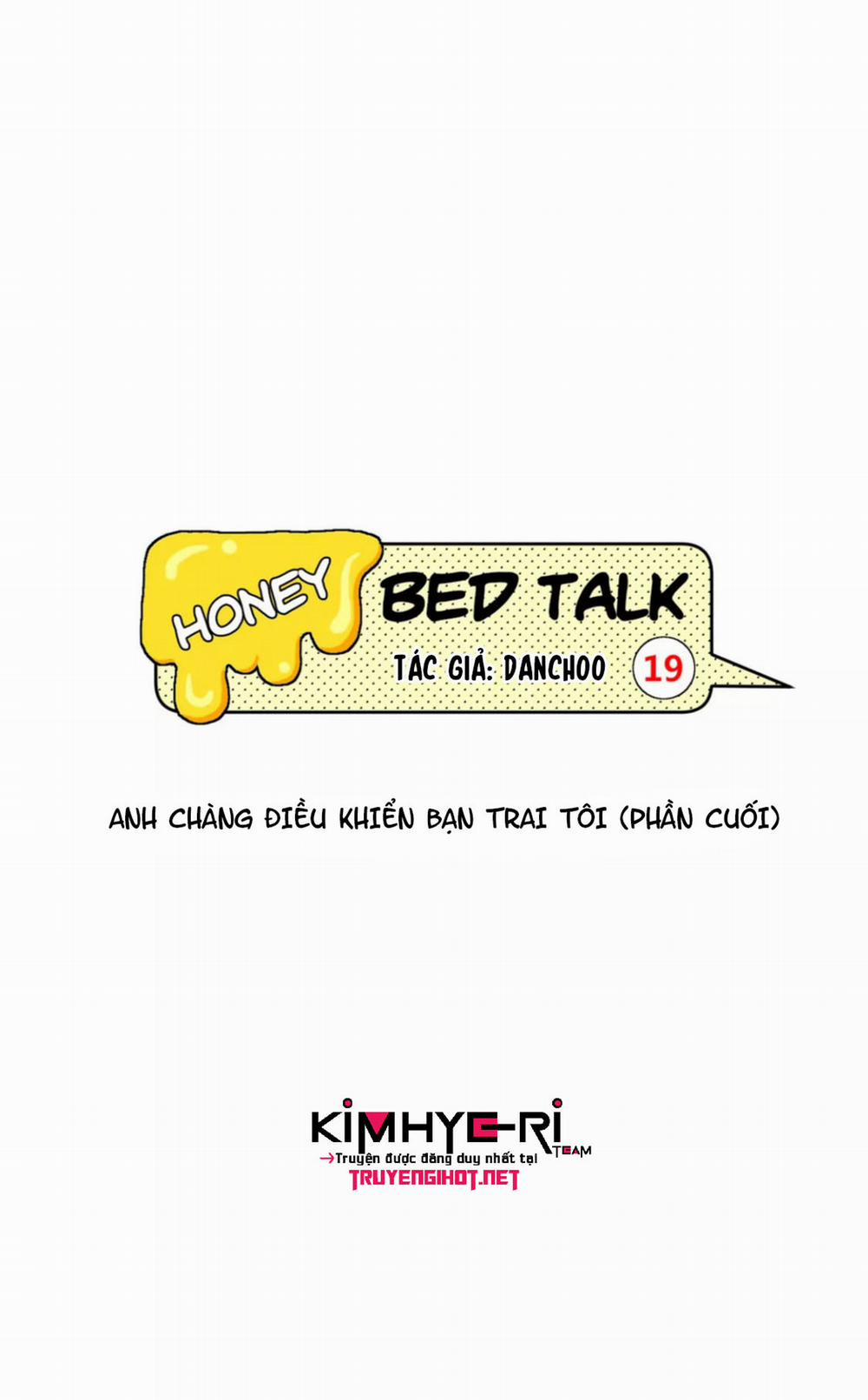 Honey Bed Talk 39 trang 5