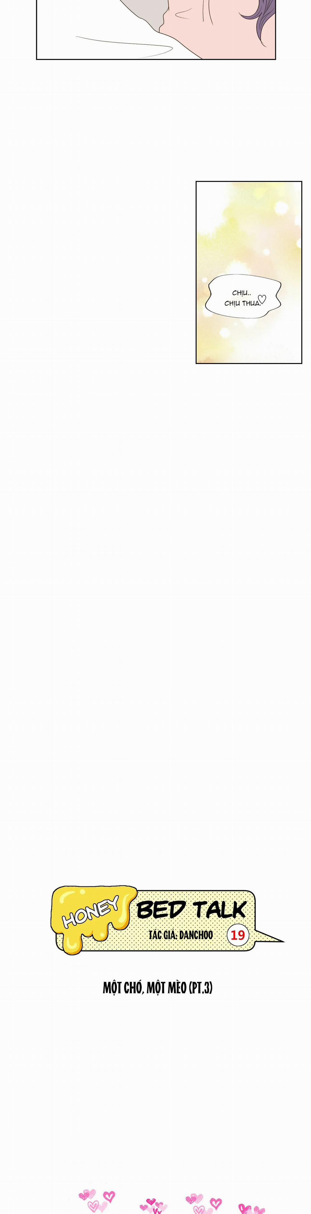 Honey Bed Talk 49 trang 3