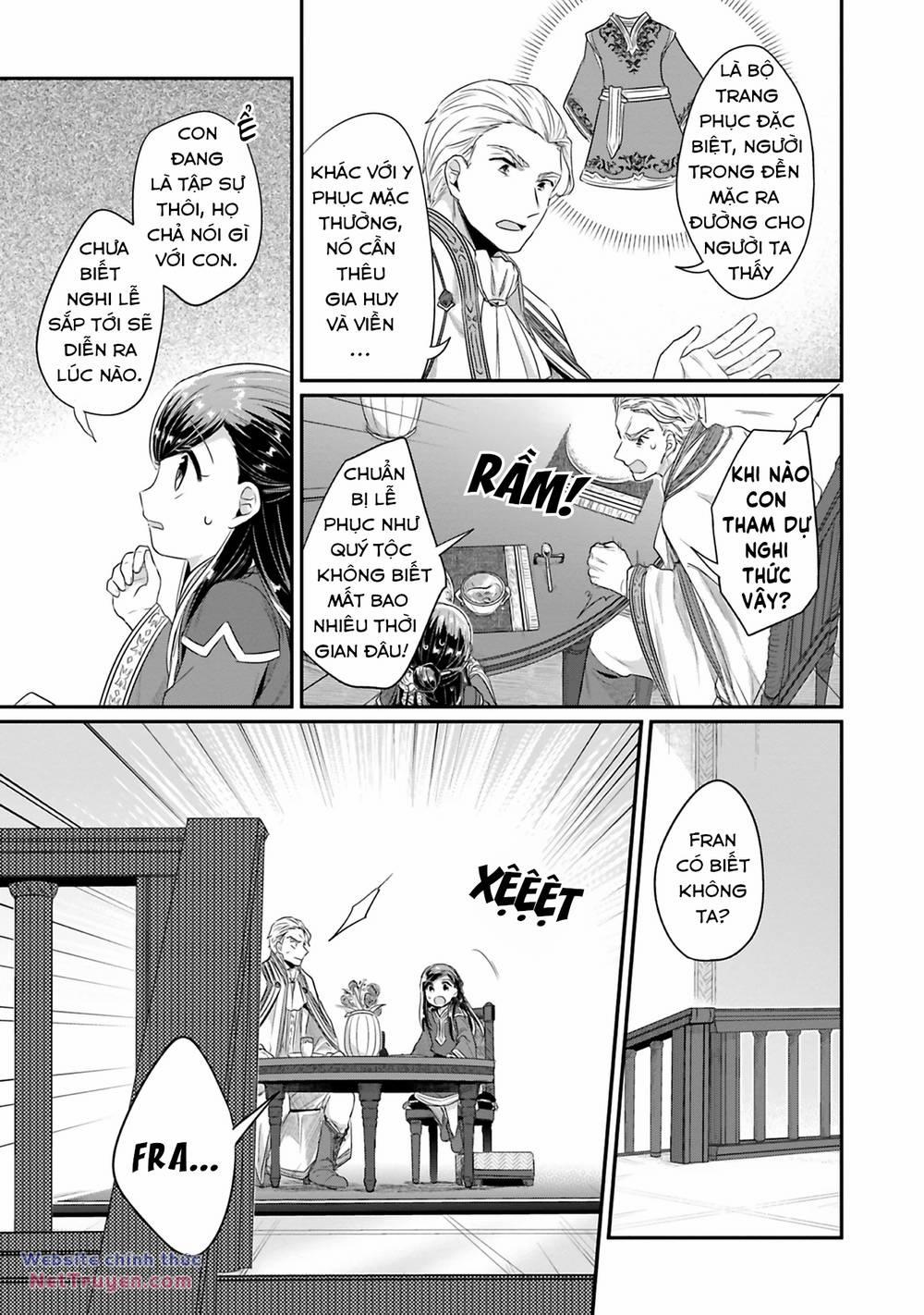 Honzuki No Gekokujou: Dai 2 : Shinden No Miko Minarai ! 7 trang 10