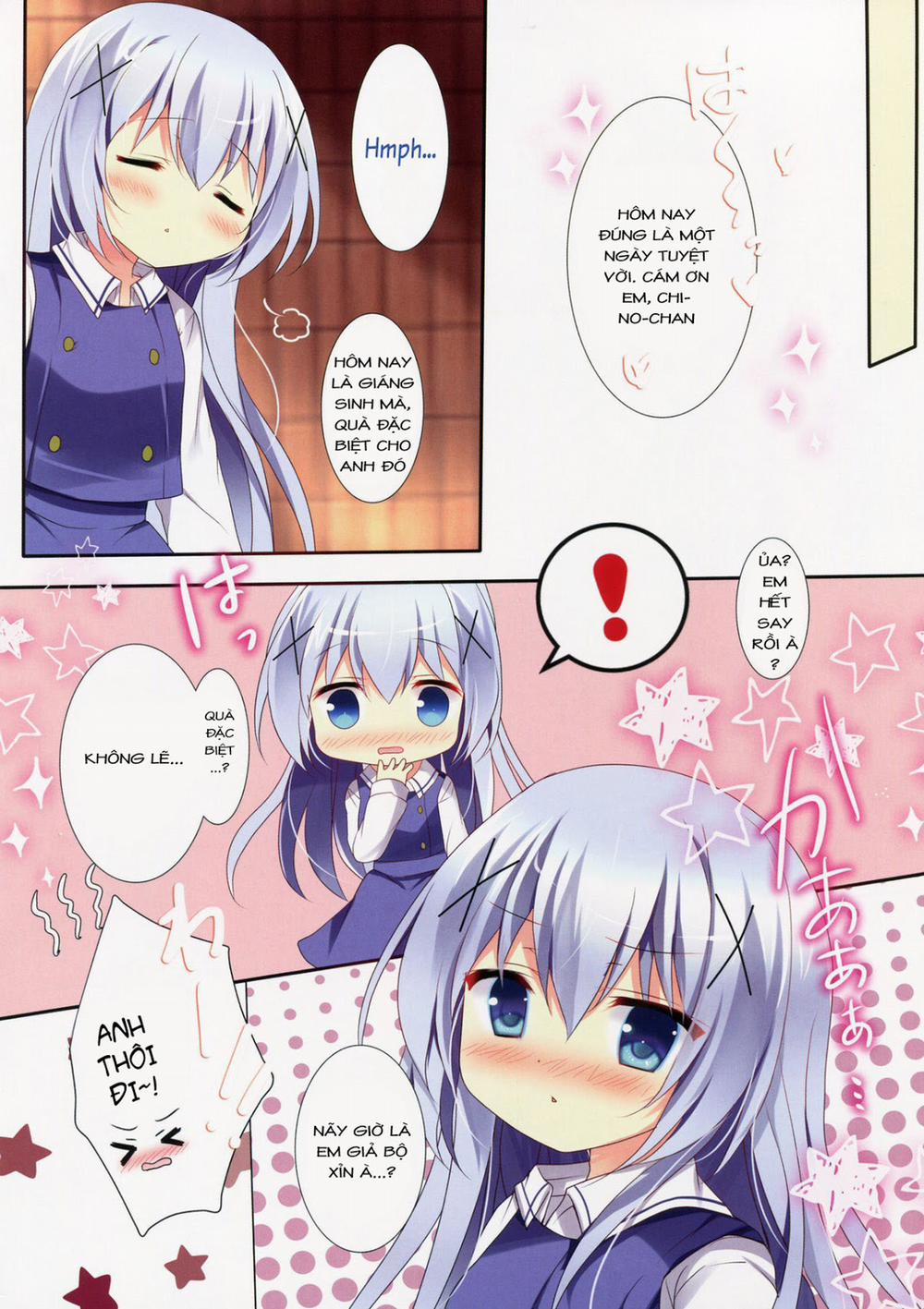 Horoyoi Chino-Chan To (Gochuumon Wa Usagi Desu Ka) Oneshot [Full Color] trang 14