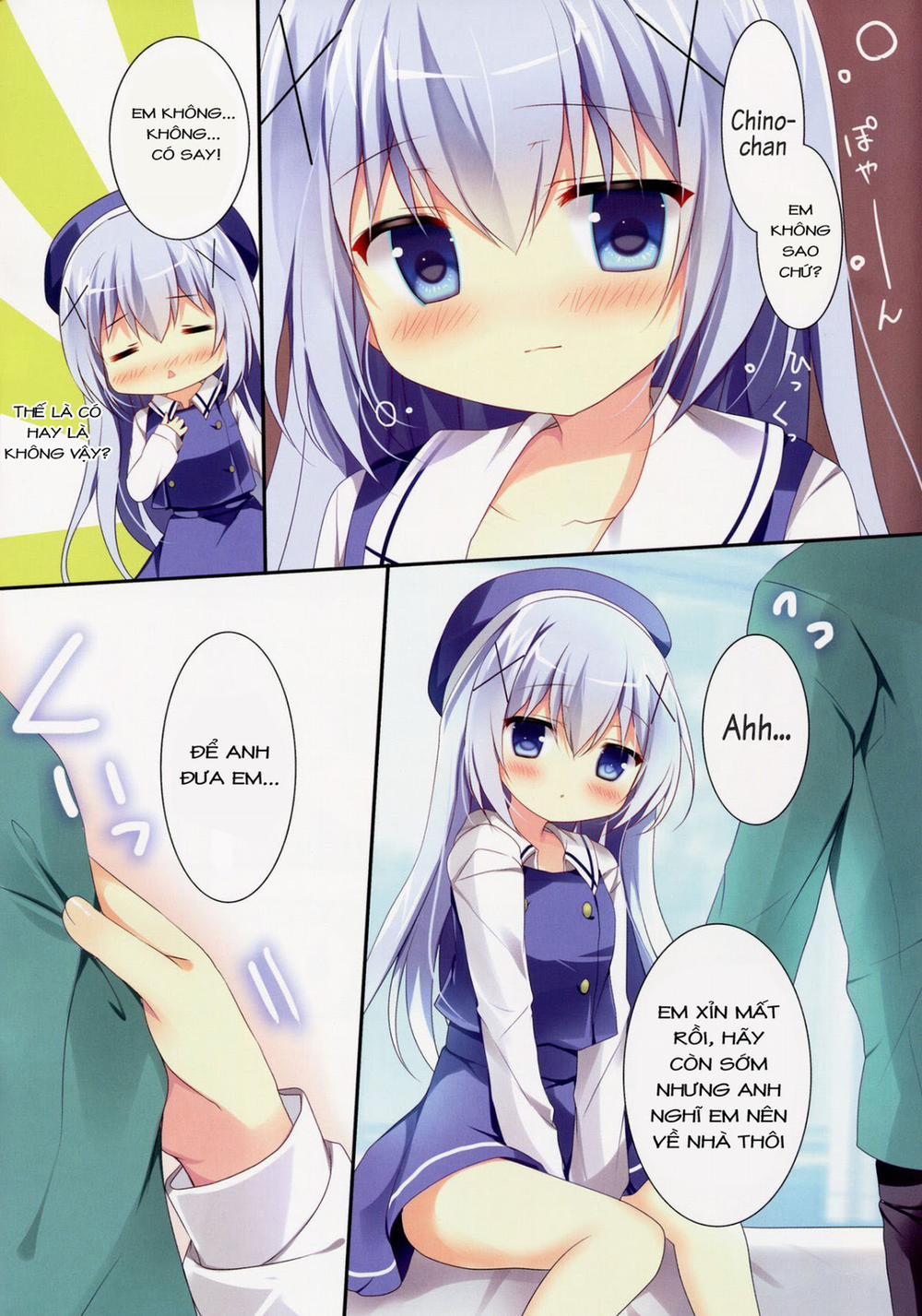 Horoyoi Chino-Chan To (Gochuumon Wa Usagi Desu Ka) Oneshot [Full Color] trang 4