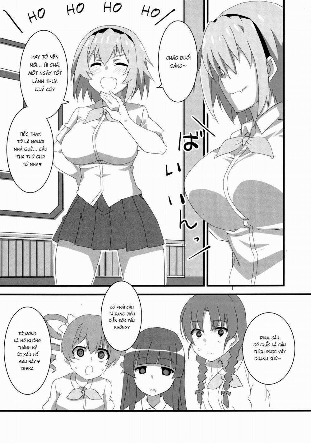 Houjou Satoko Lucia ni Saku Oneshot trang 3