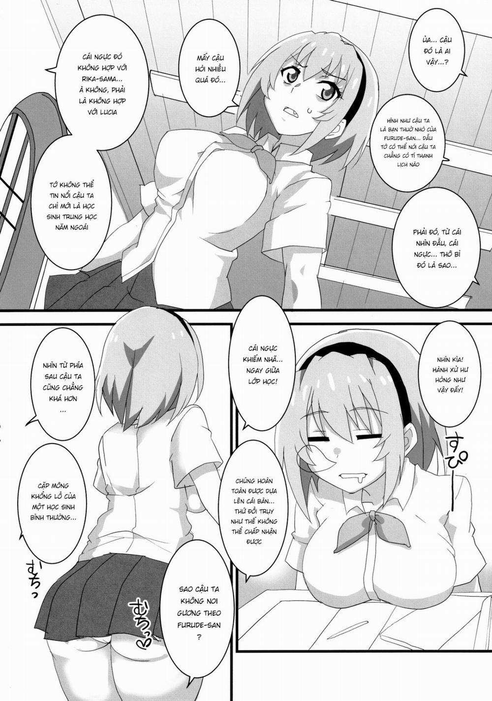 Houjou Satoko Lucia ni Saku Oneshot trang 4