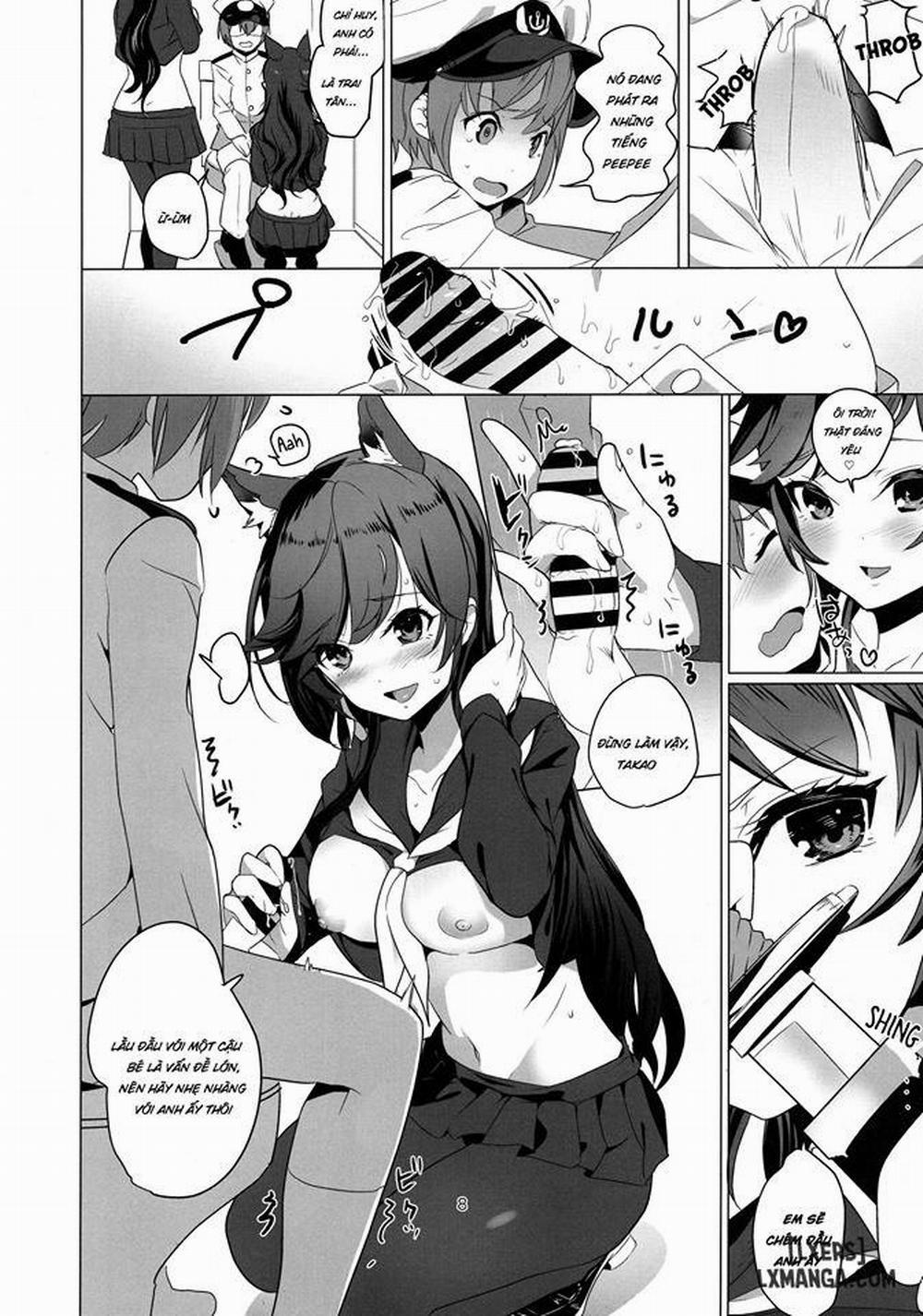 Houkago Yuuwaku Takao to Atago Oneshot trang 6