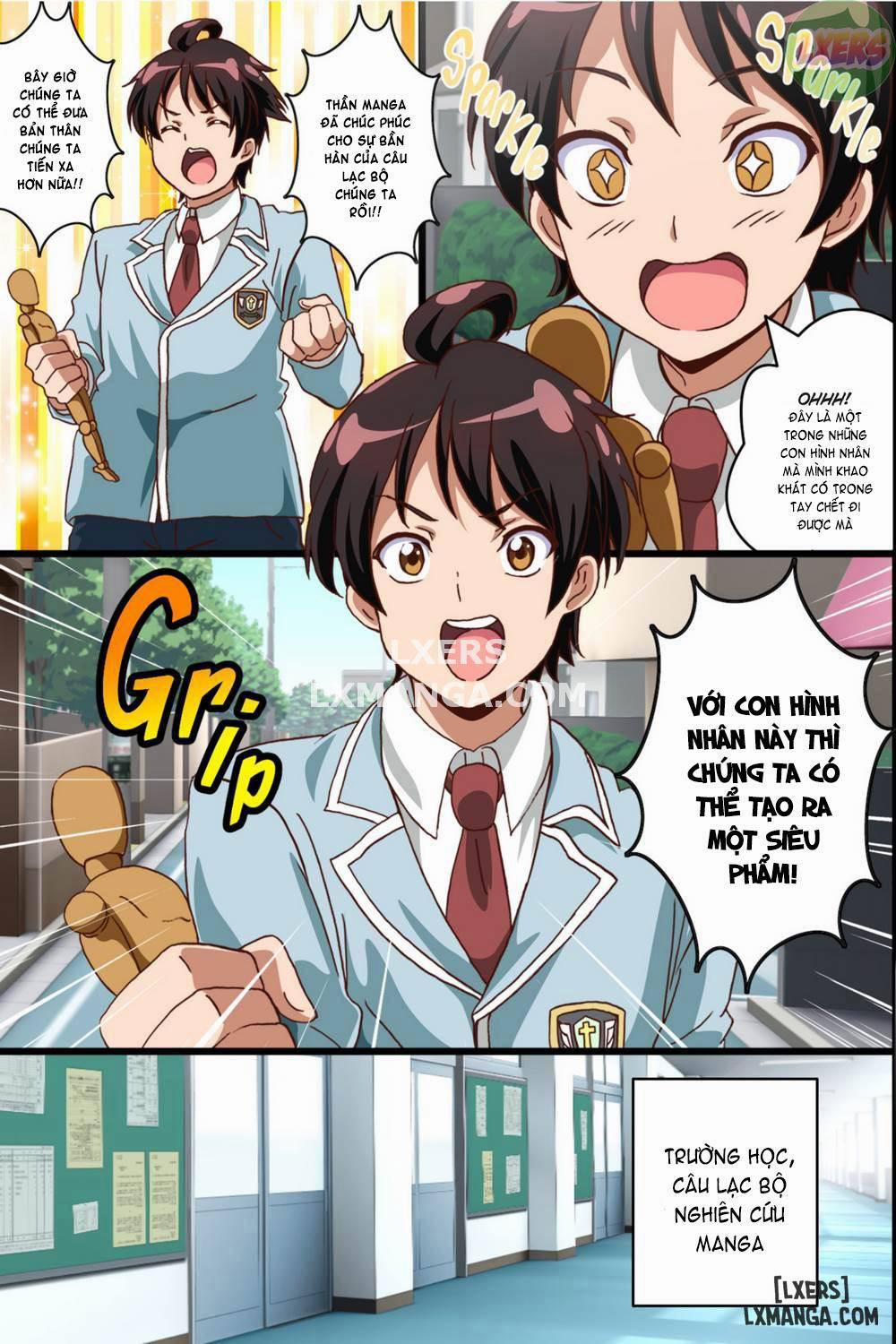 How an Aspiring Manga Artist Like Me Snagged 2 Sex Friends Oneshot trang 3