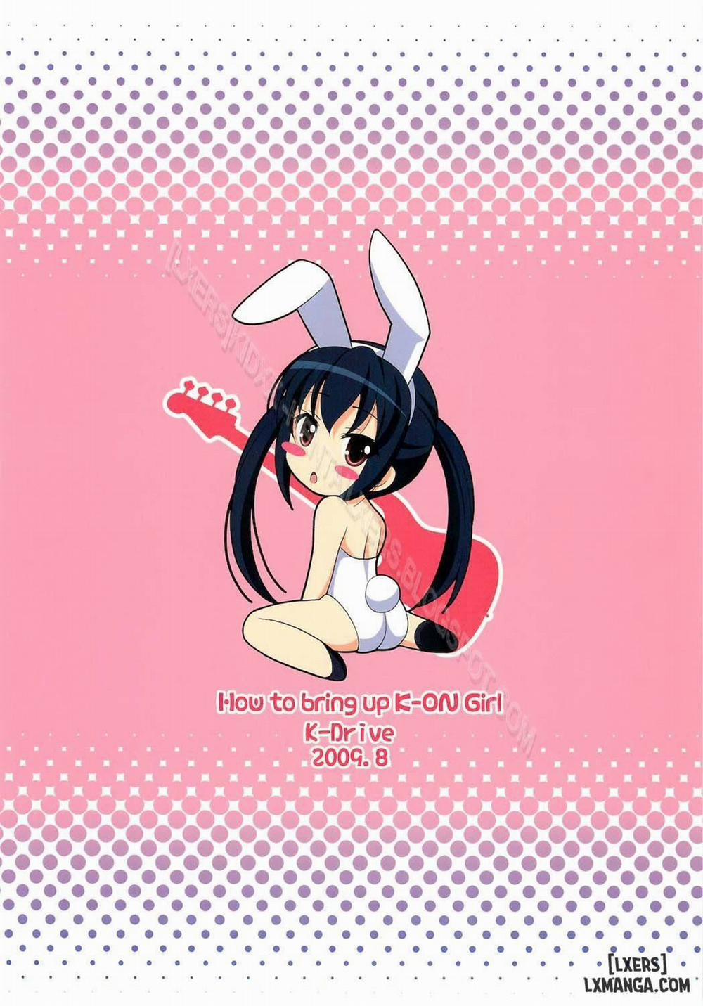 How to bring up K-ON Girl Oneshot trang 17